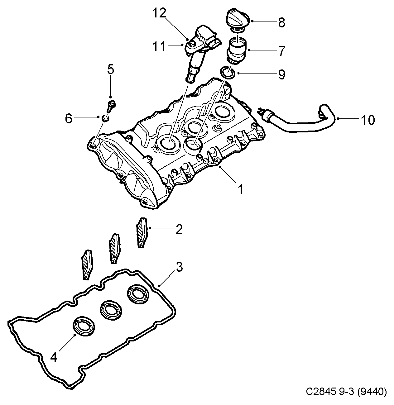 Opel 12 597 637 - Filtre à huile cwaw.fr