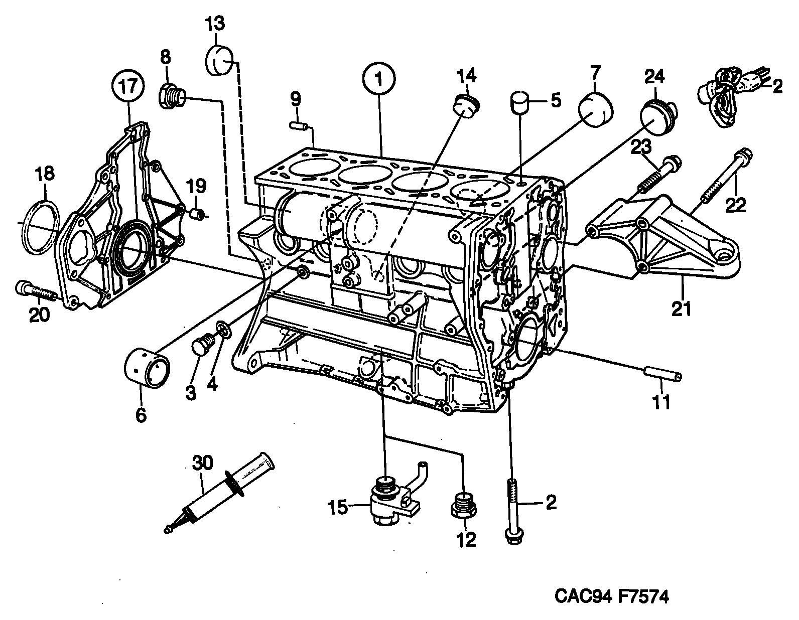 Subaru 9117557 - Filtre à air cwaw.fr