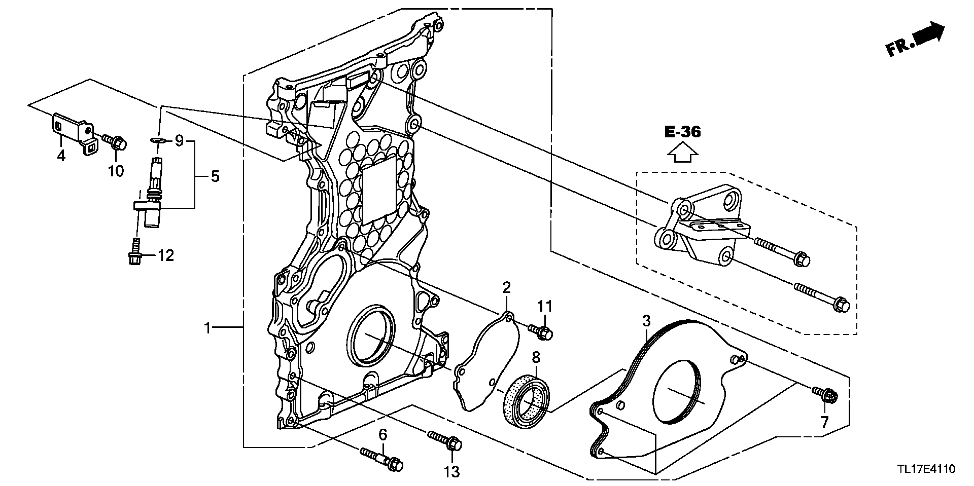 Honda 91333-PNA-003 - Joint d'étanchéité, collecteur d'admission cwaw.fr