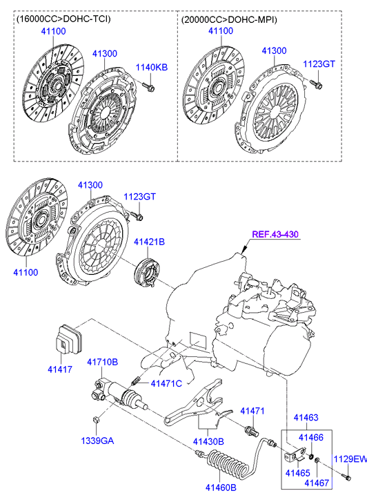 Buessing 41421-23010 - Kit d'embrayage cwaw.fr