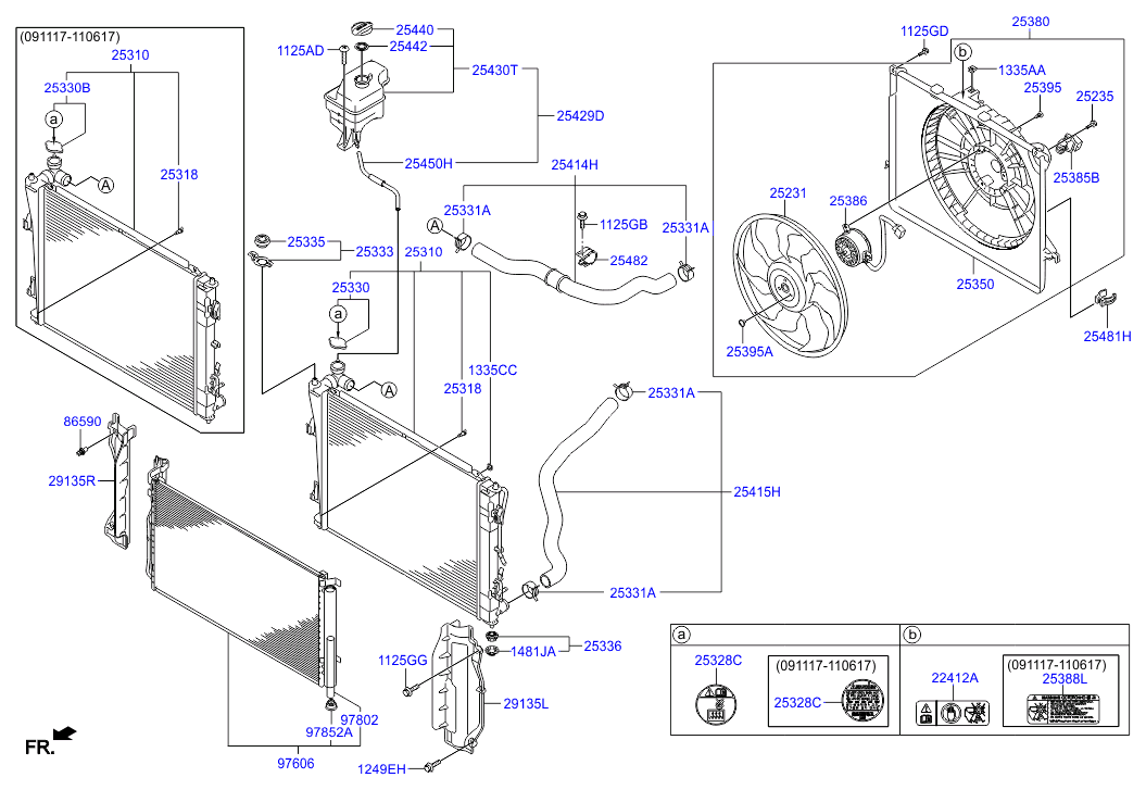 KIA 253303K000 - Bouchon de radiateur cwaw.fr