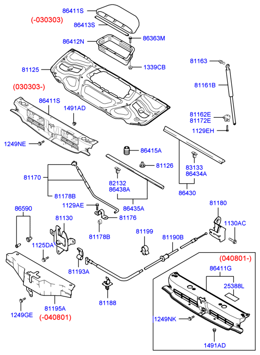 Hyundai 8119325000 - Ampoule, feu diurne cwaw.fr