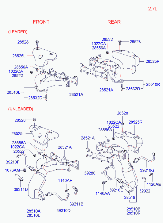 Hyundai 39210-37520 - Sonde lambda cwaw.fr