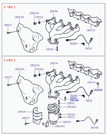 Hyundai 39210-02500 - Sonde lambda cwaw.fr