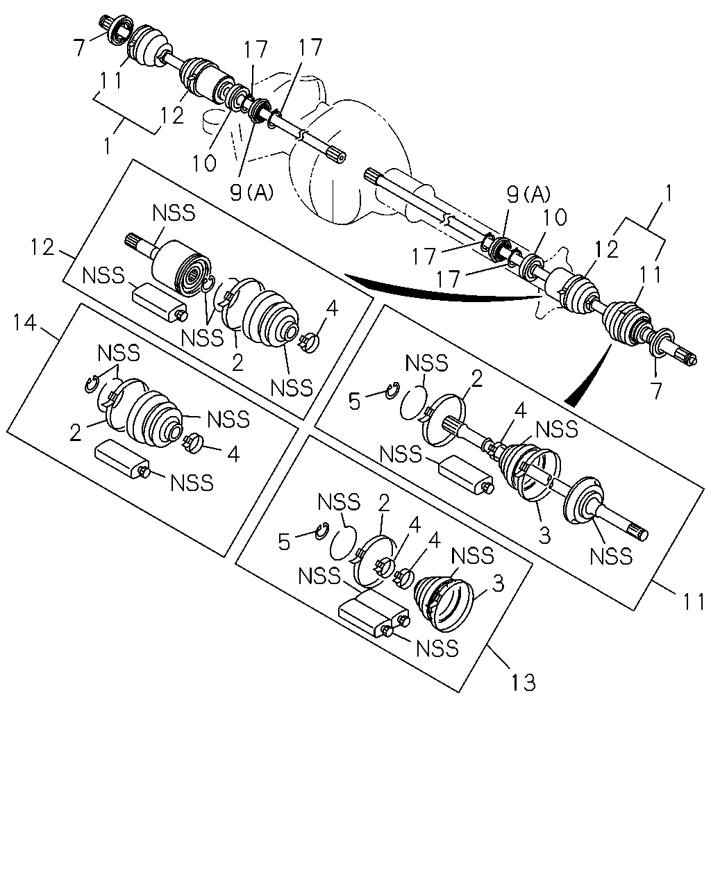 ISUZU 8-97387-478-0 - Joint-soufflet, arbre de commande cwaw.fr