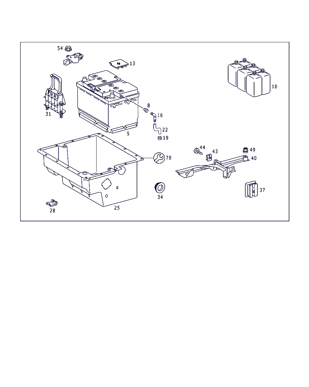 Mercedes-Benz A 003 541 75 01 - Batterie de démarrage cwaw.fr