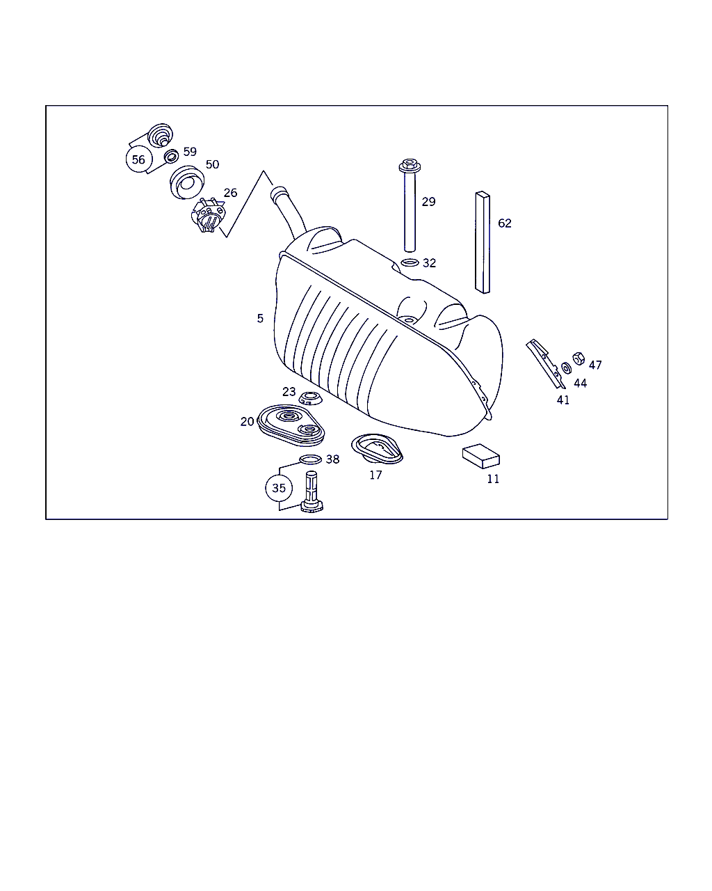 Mercedes-Benz A 124 470 00 05 - Bouchon, réservoir de carburant cwaw.fr