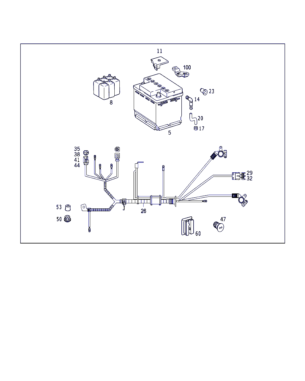 Mercedes-Benz A 005 541 24 01 - Batterie de démarrage cwaw.fr