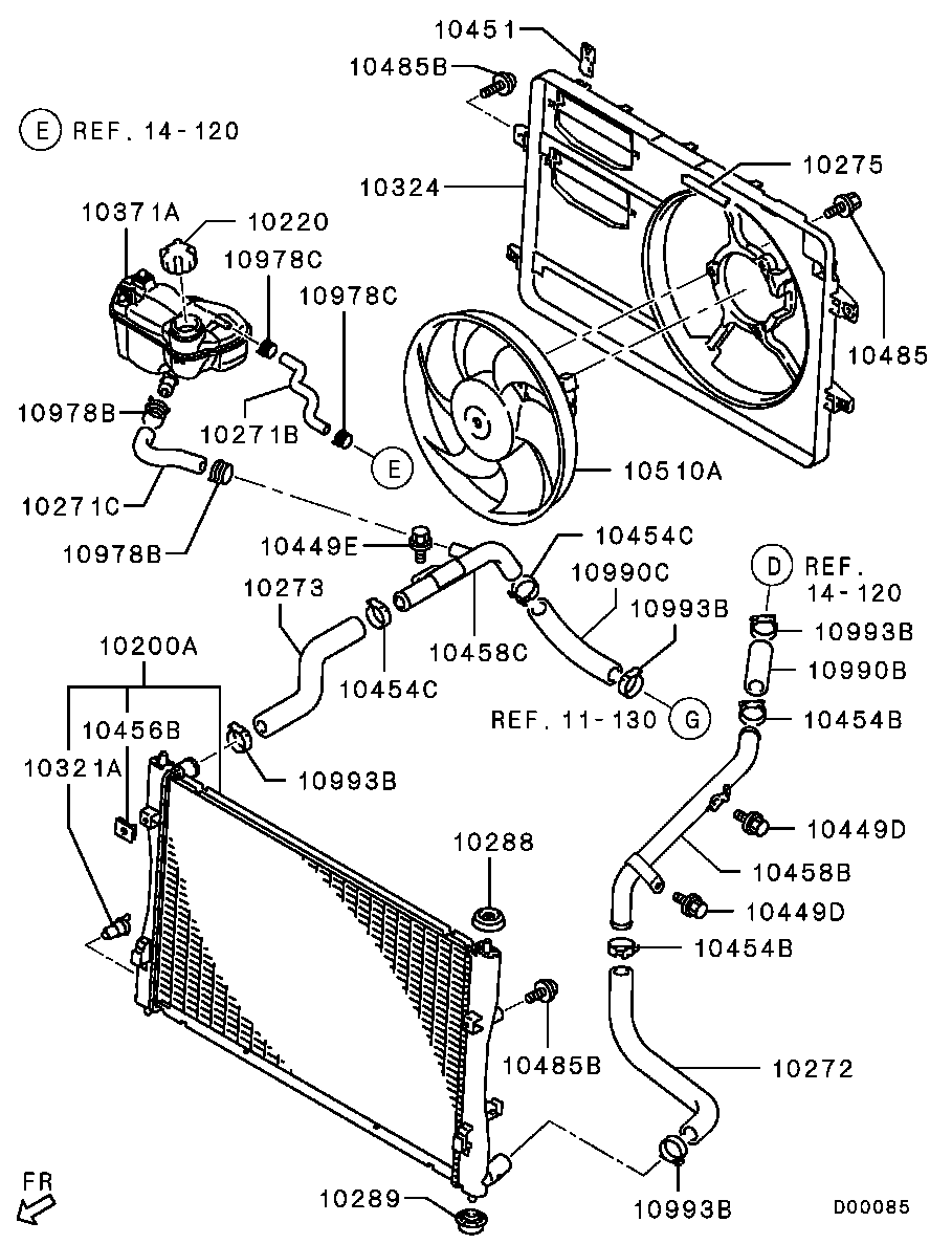 Mitsubishi 1375A041 - Bouchon, réservoir de liquide de refroidissement cwaw.fr