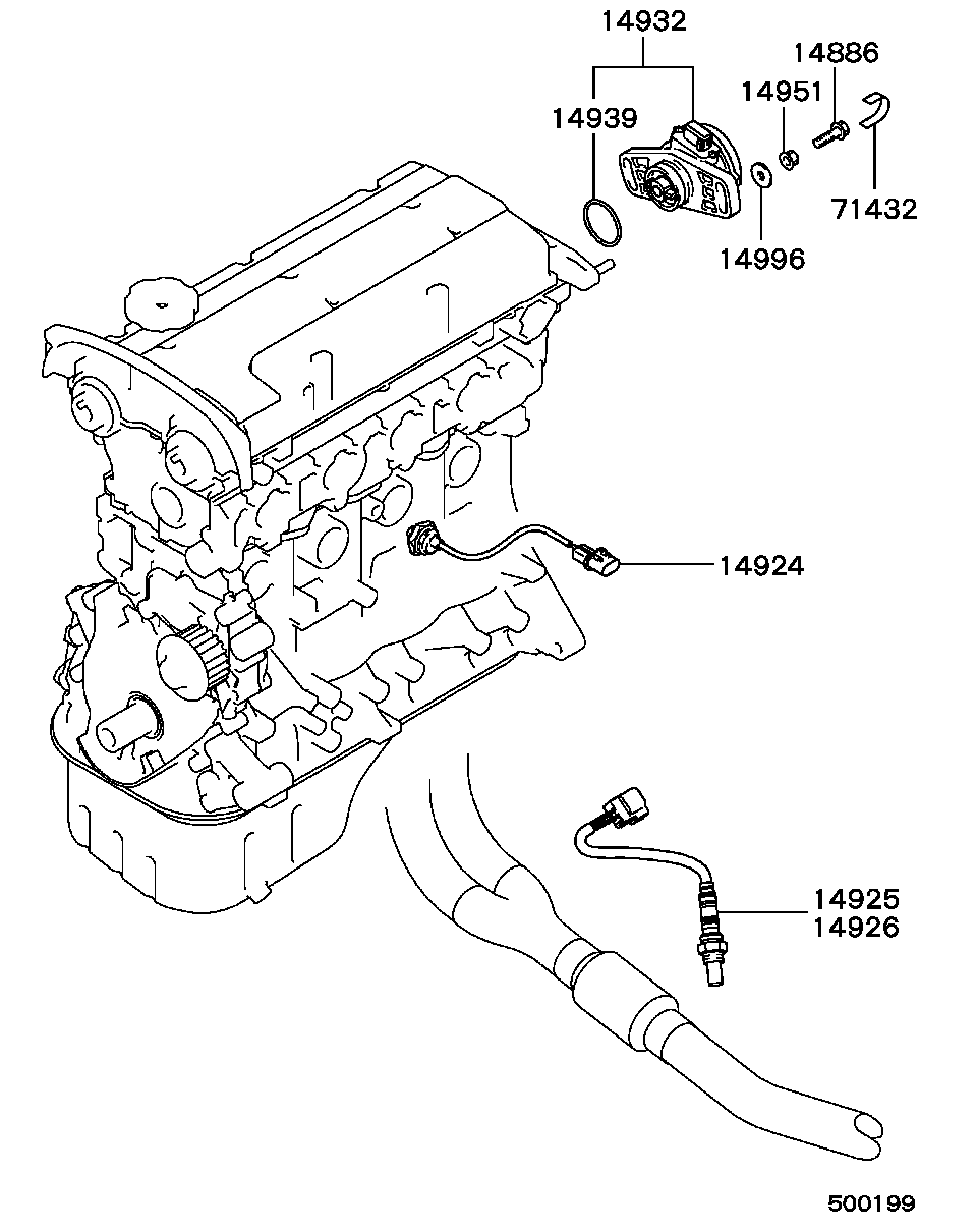 Chrysler MD182 691 - Sonde lambda cwaw.fr