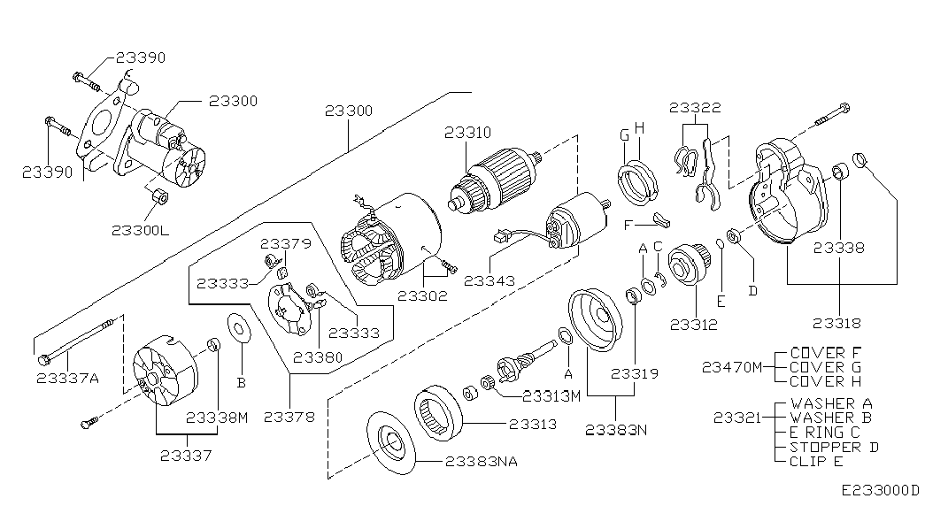 NISSAN 23310-4J606 - Induit, démarreur cwaw.fr