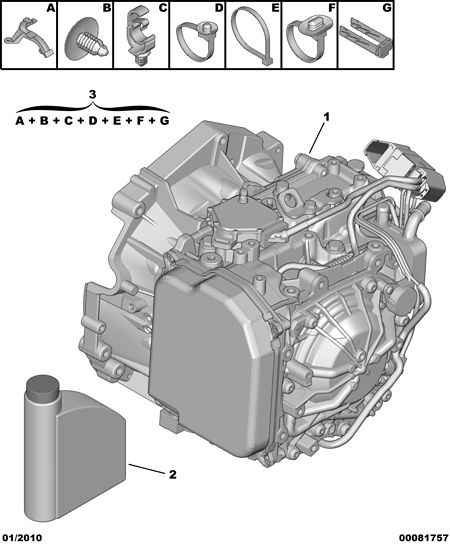 PEUGEOT 9730.AE - Huile pour boîte automatique cwaw.fr