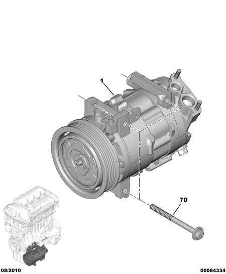 CITROËN/PEUGEOT 96 768 623 80 - Compresseur, climatisation cwaw.fr