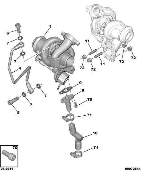 PEUGEOT (DF-PSA) 0379 69 - Turbocompresseur, suralimentation cwaw.fr