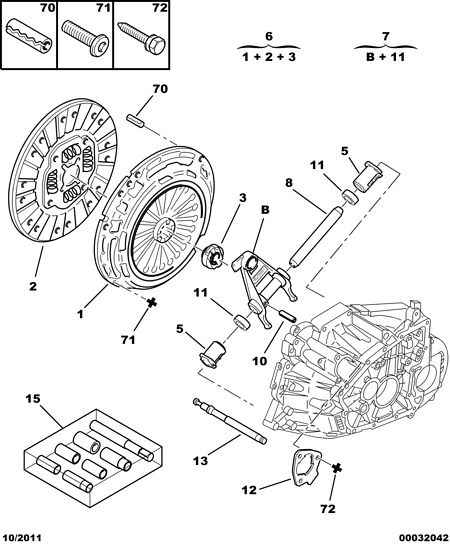 PEUGEOT 2050.V1 - Kit d'embrayage cwaw.fr