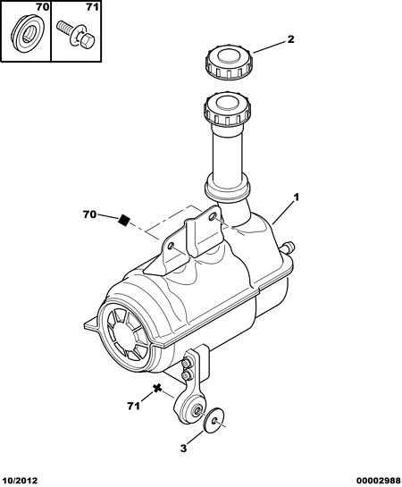 PEUGEOT 4008.E6 - Pompe hydraulique, direction cwaw.fr