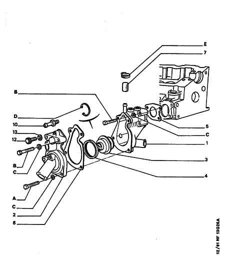 CITROËN 13 380 4 - Thermostat d'eau cwaw.fr