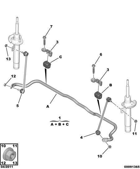 DS 98 088 682 80 - Entretoise / tige, stabilisateur cwaw.fr