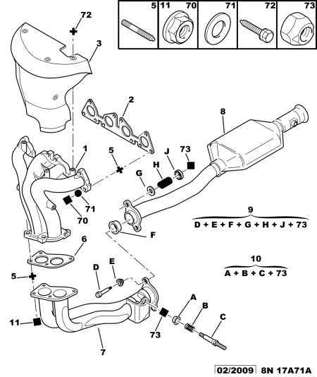 CITROËN 1731 P3 - Catalyseur cwaw.fr