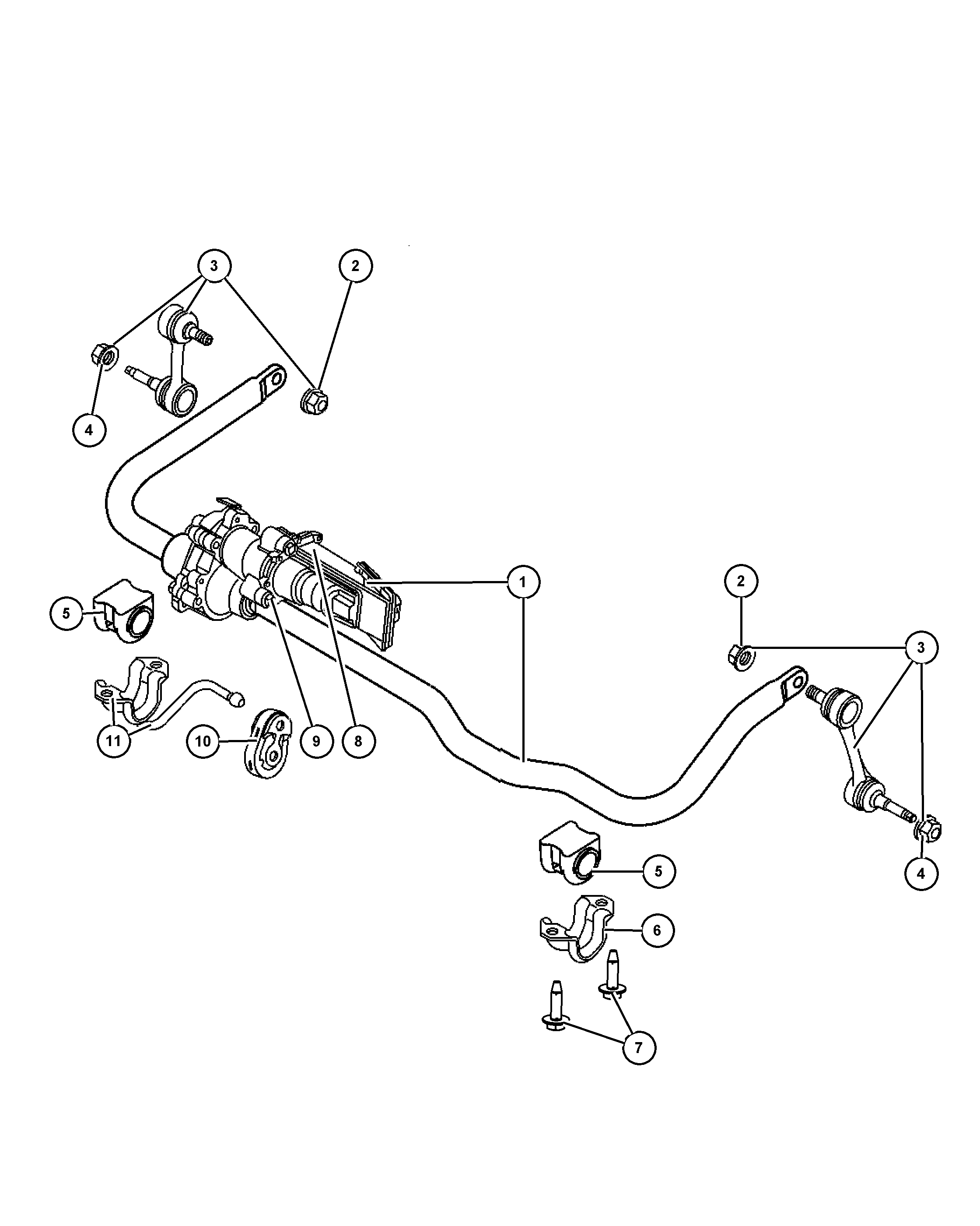 Jeep 6104 719AA - Écrou, rotule de suspension cwaw.fr