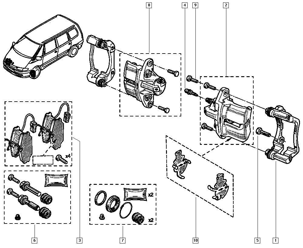 RENAULT TRUCKS 6025370397 - Étrier de frein cwaw.fr