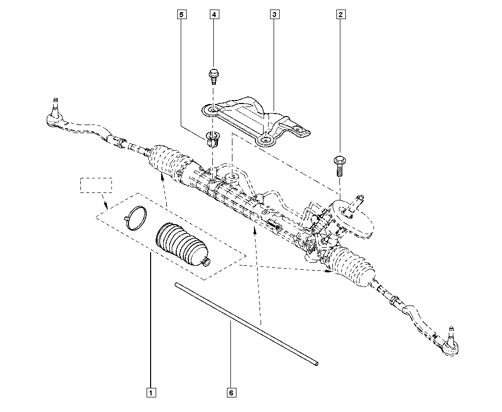 RENAULT 60 01 547 607 - Joint-soufflet, direction cwaw.fr