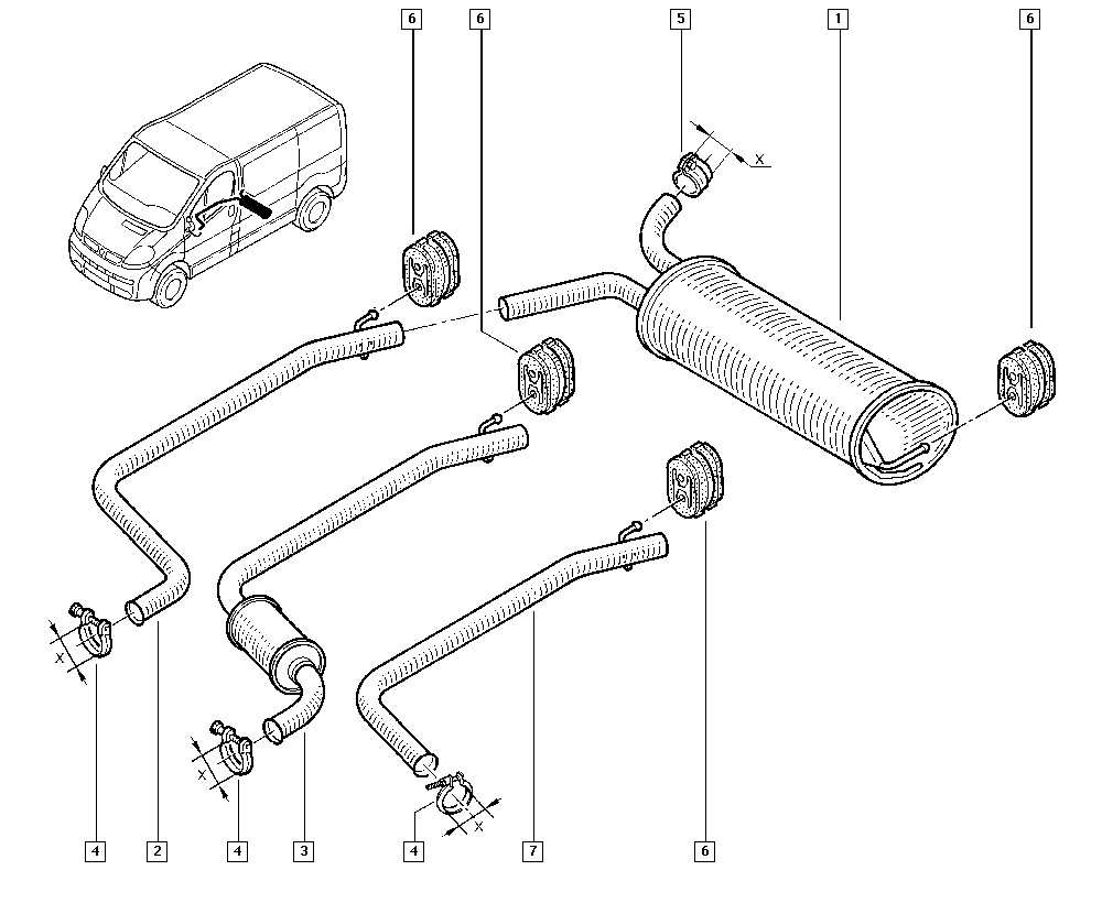 RENAULT 82.00.157.363 - Raccord de tuyau, système d'échappement cwaw.fr