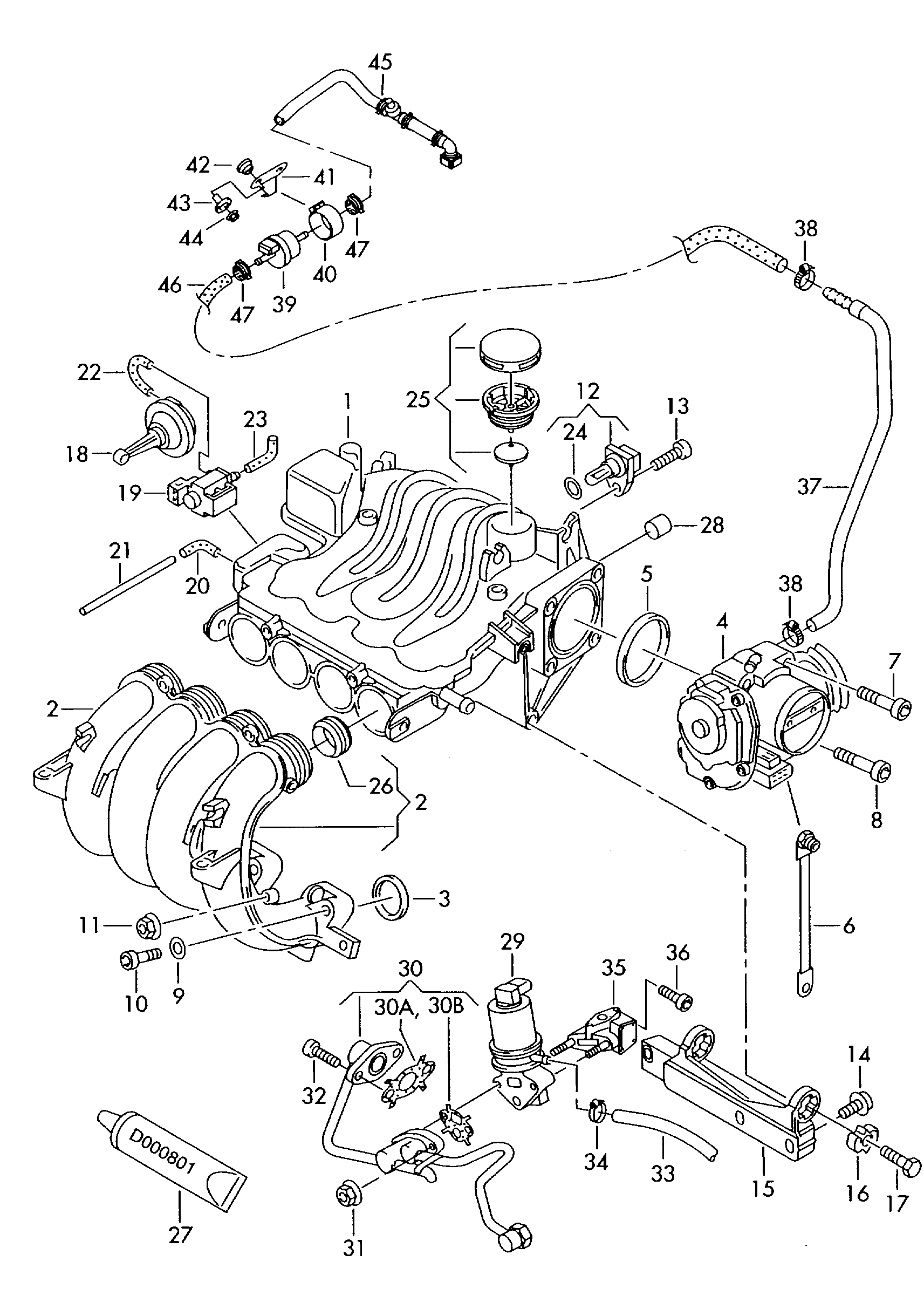 AUDI 06A131501P - Vanne EGR cwaw.fr