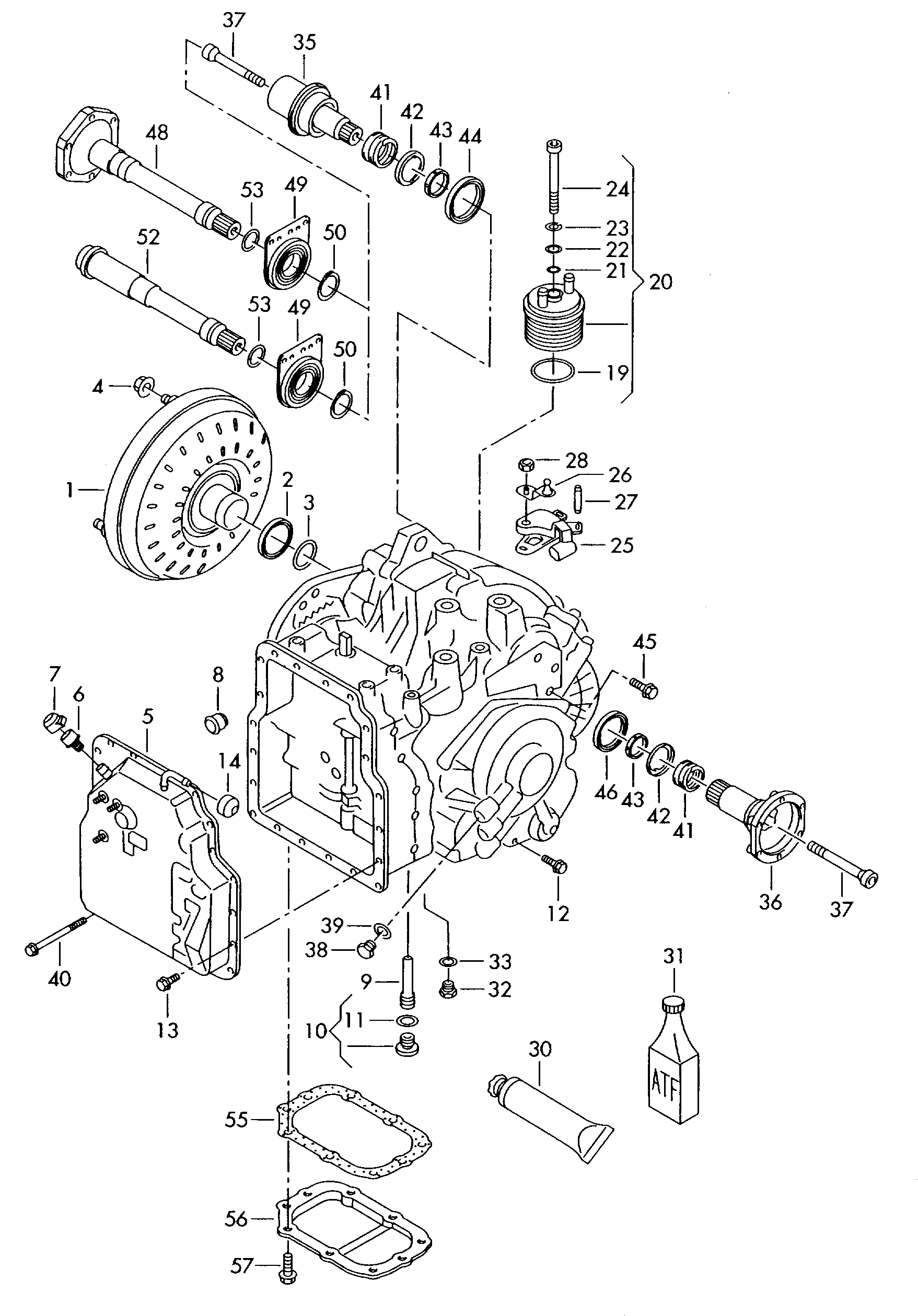 Skoda G05 299 0A2 - Huile pour boîte automatique cwaw.fr