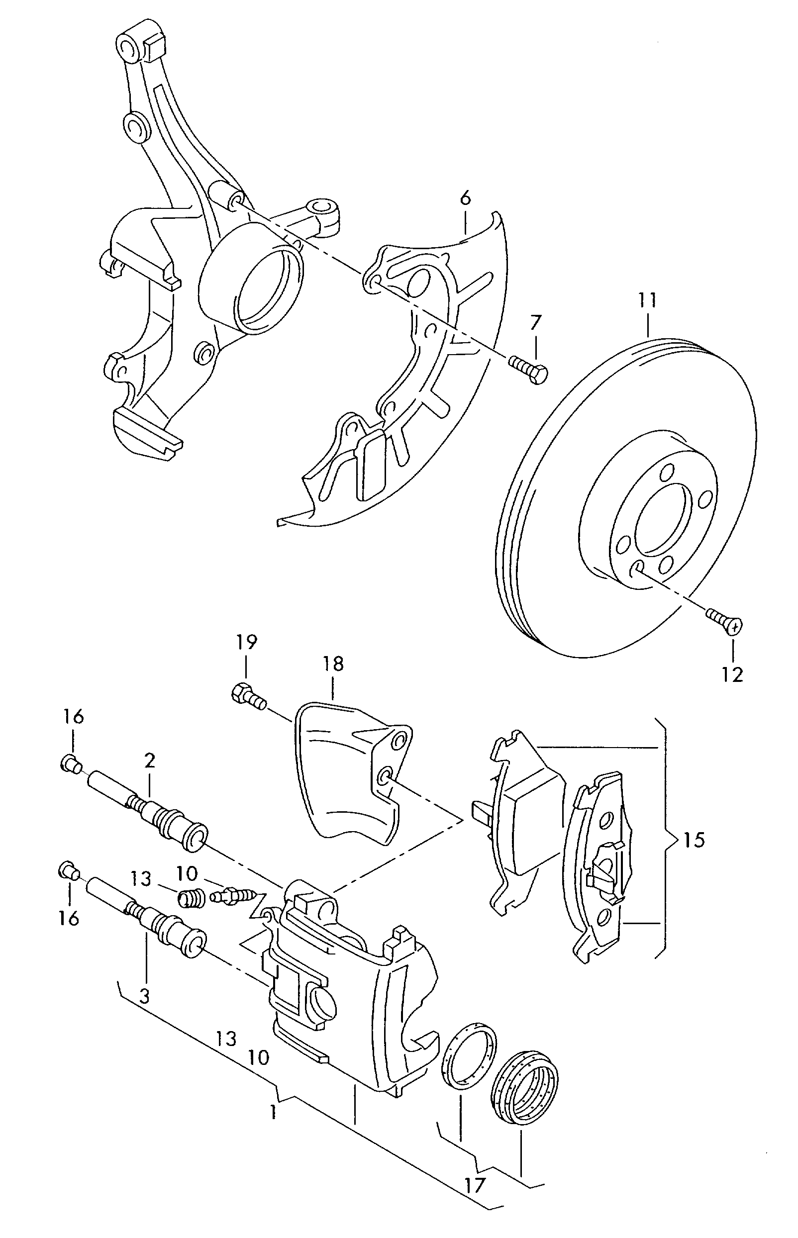 Seat 6Q0 698 151 - Kit de plaquettes de frein, frein à disque cwaw.fr