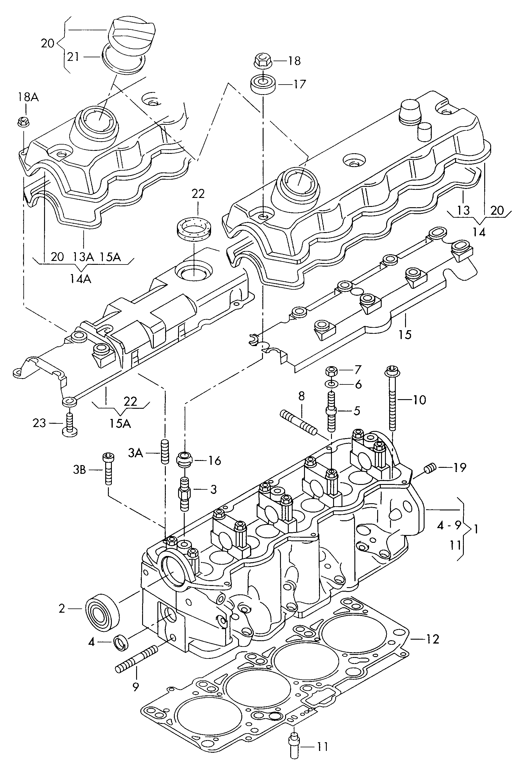 VW N 014 634 1 - Kit de distribution cwaw.fr