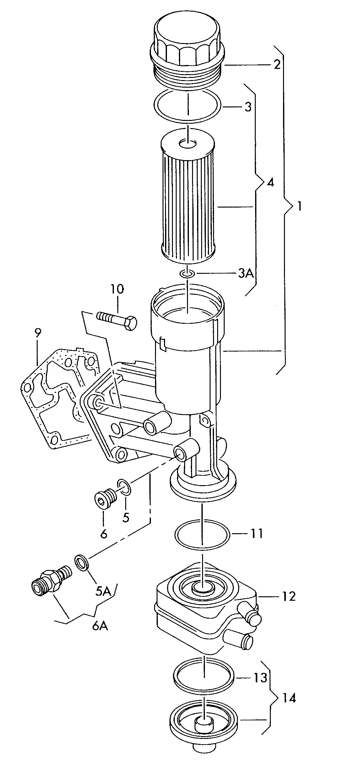 Seat 038 117 021 E - Radiateur d'huile cwaw.fr