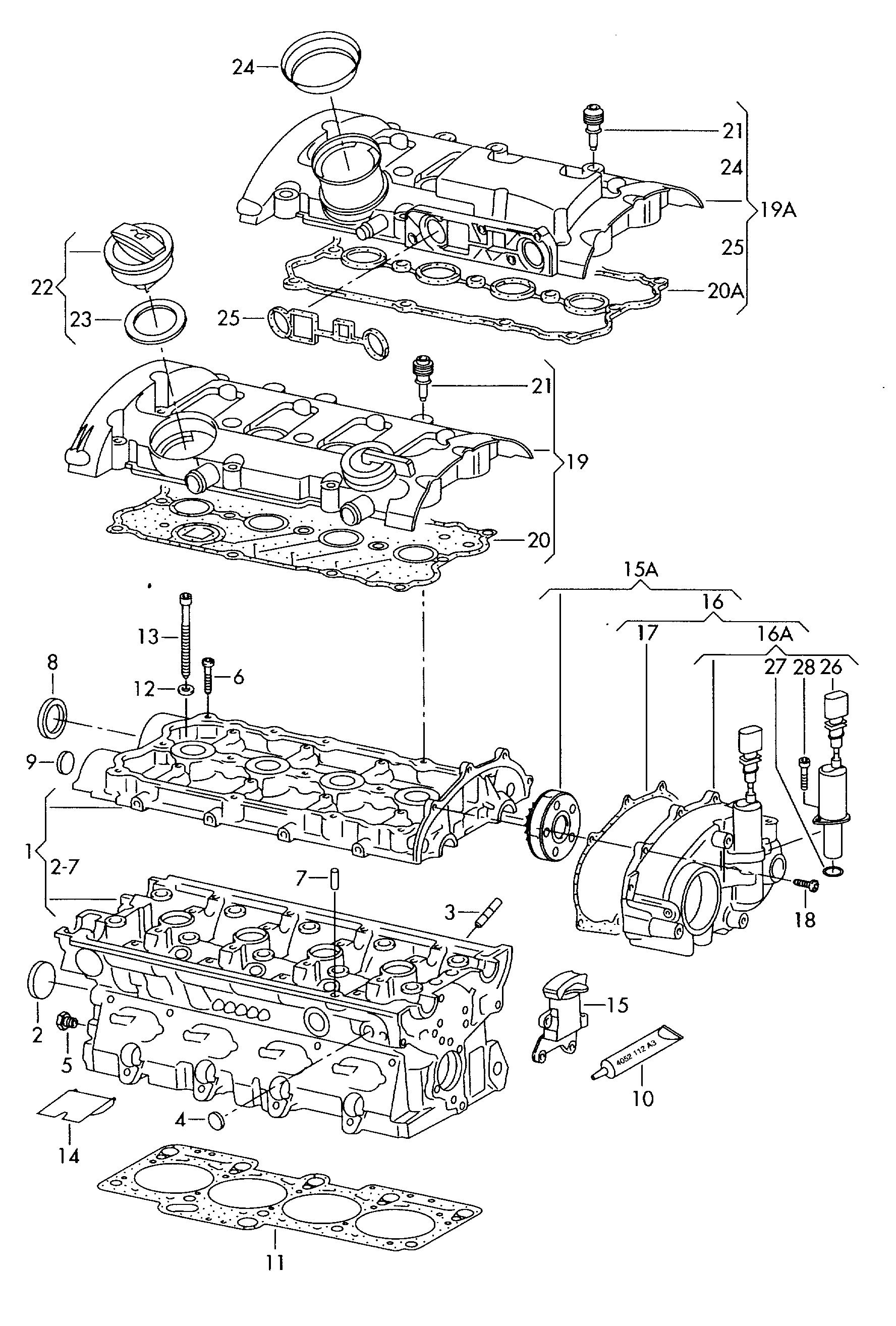 VW 06F103483E - Joint spi de vilebrequin, ventilation du carter-moteur cwaw.fr