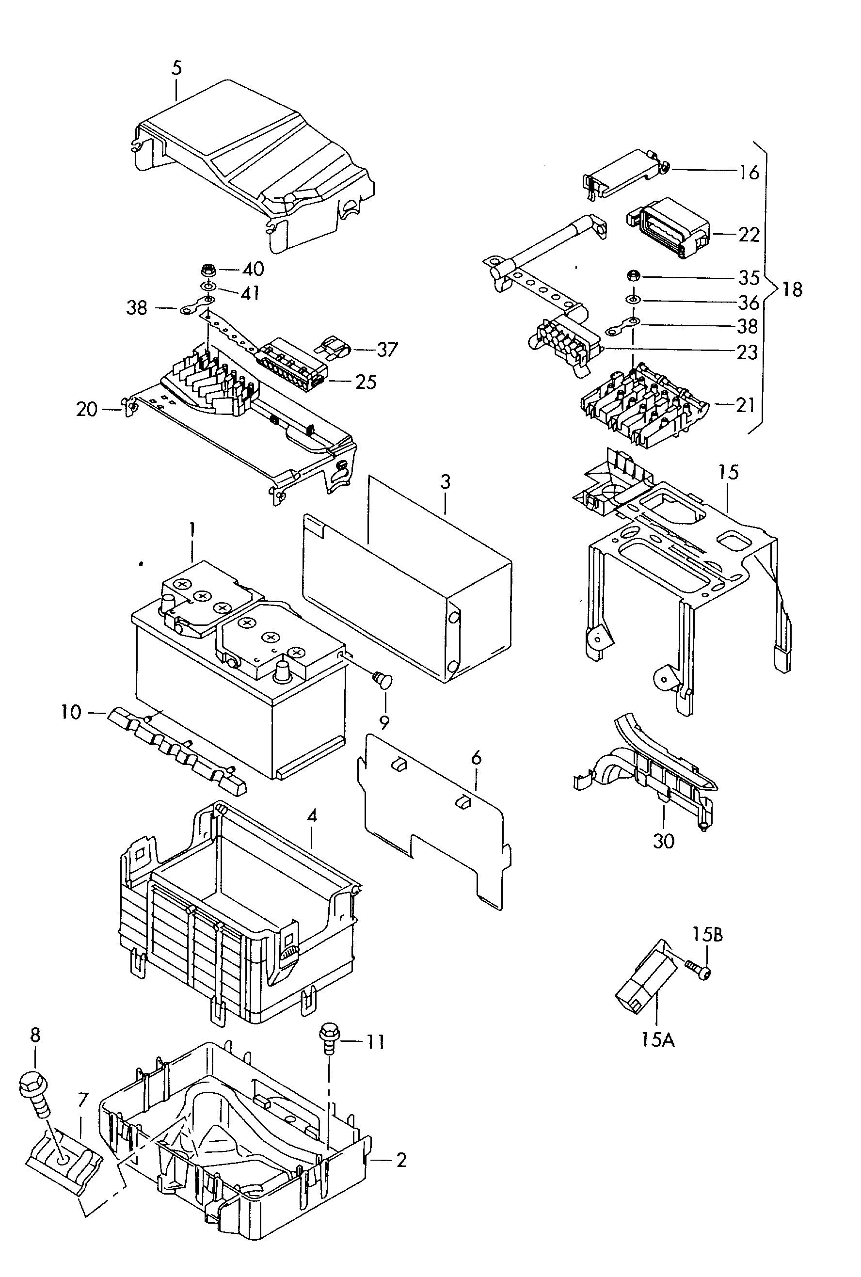 VW 000 915 105 DG - Batterie de démarrage cwaw.fr