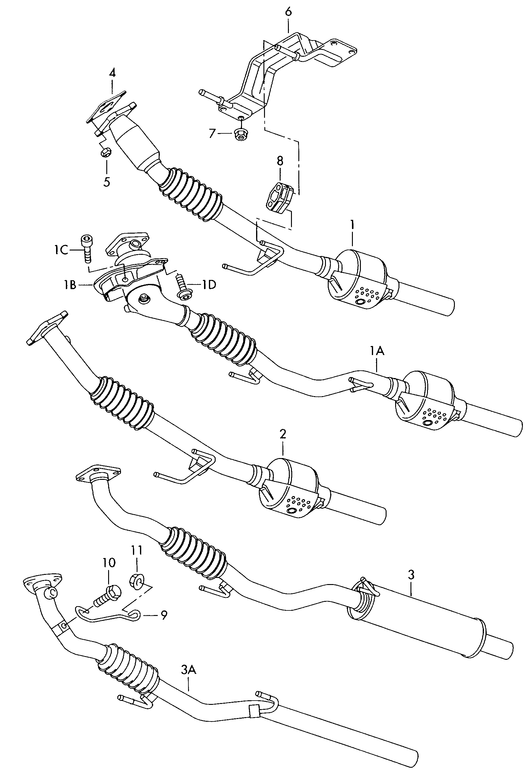 Seat 6Q0254502SX - Catalyseur cwaw.fr