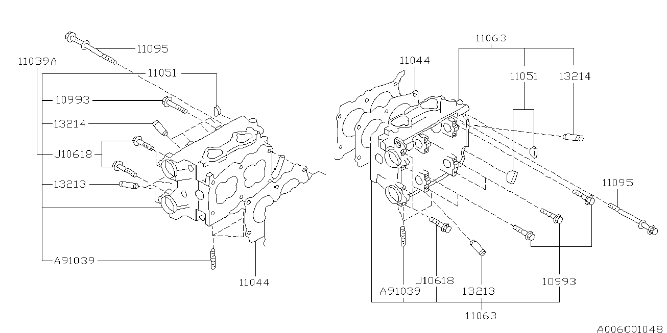 Subaru 11044-AA471 - Joint d'étanchéité, culasse cwaw.fr