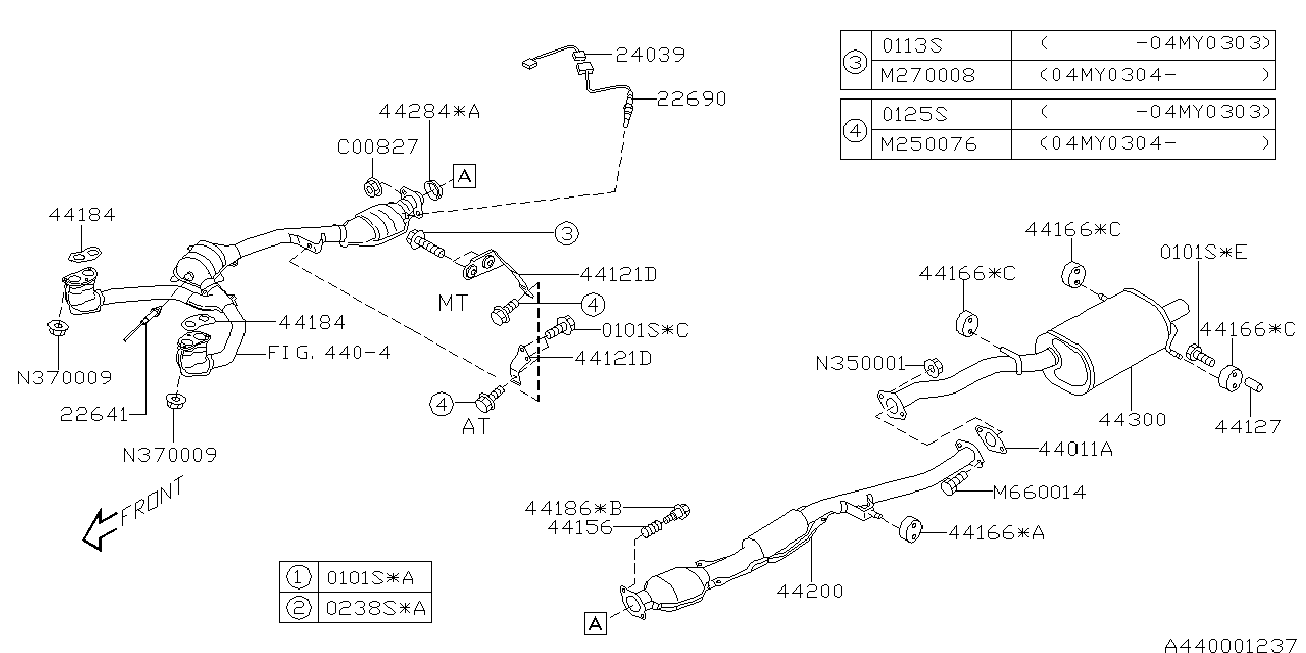 Subaru 22690AA560 - Sonde lambda cwaw.fr