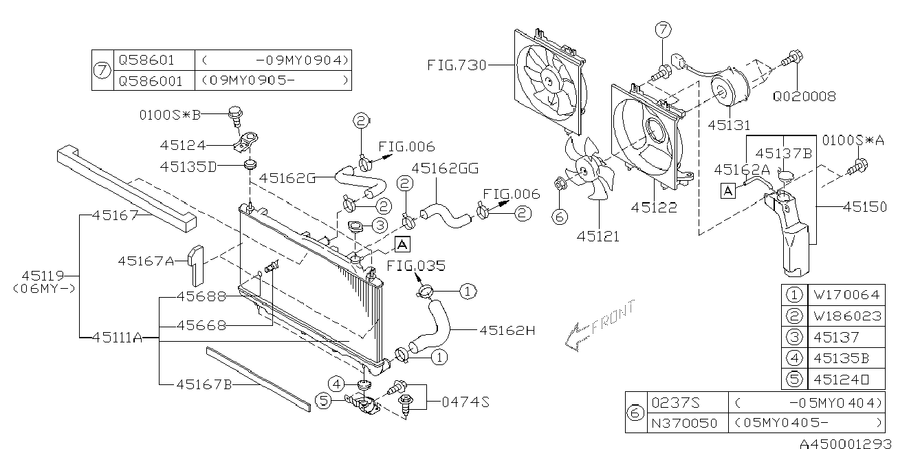 Subaru 45137AE012 - Bouchon de radiateur cwaw.fr