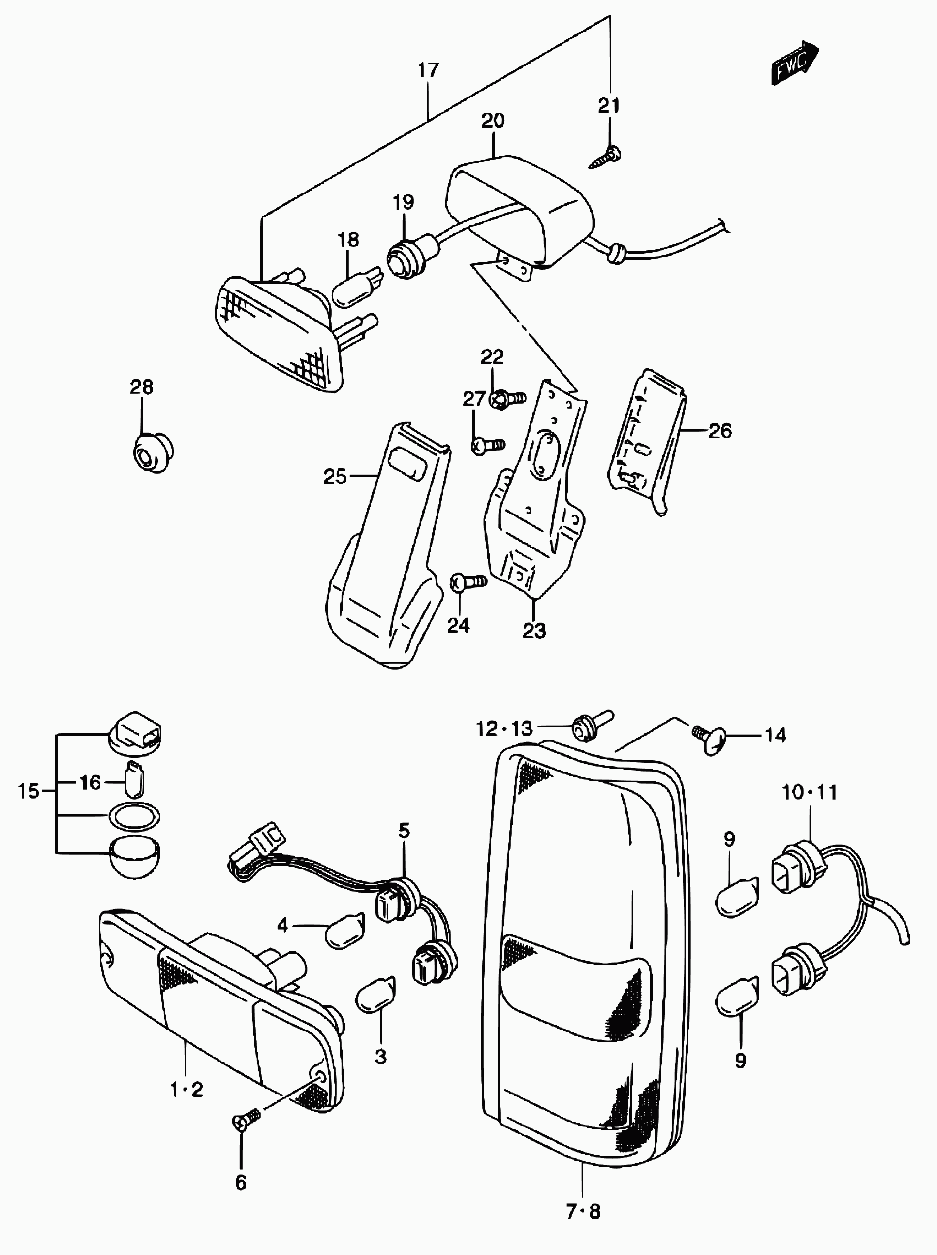 Suzuki 09471-12216 - BULB (12V,5W) cwaw.fr