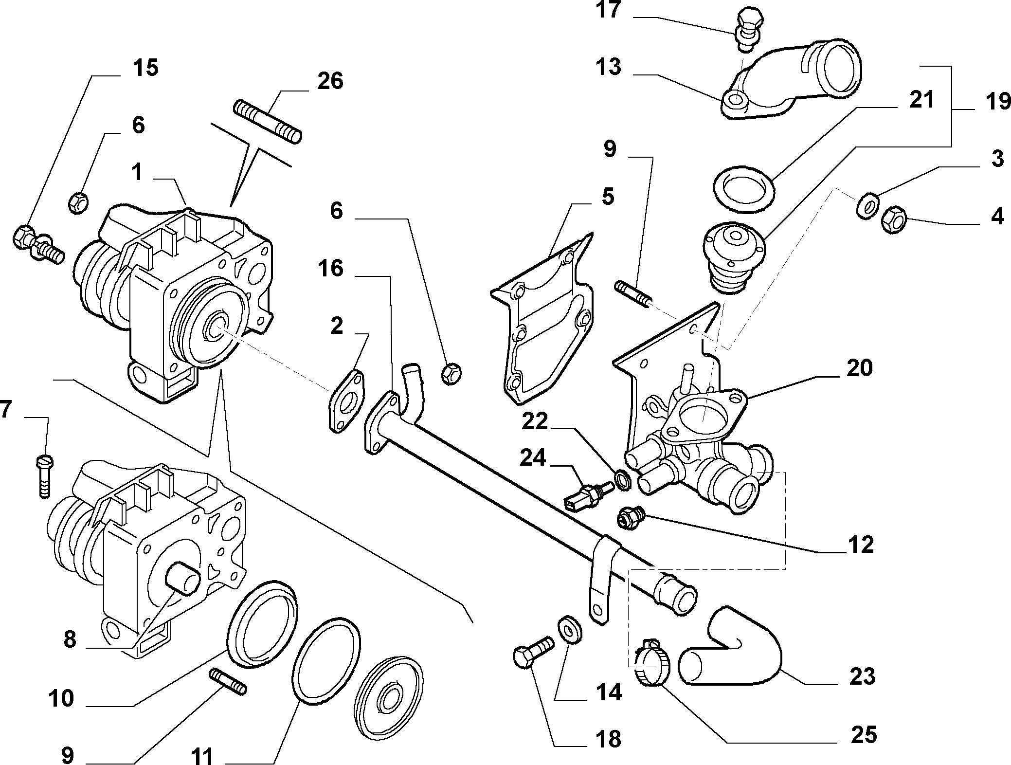 Opel 99455420 - Sonde de température, liquide de refroidissement cwaw.fr