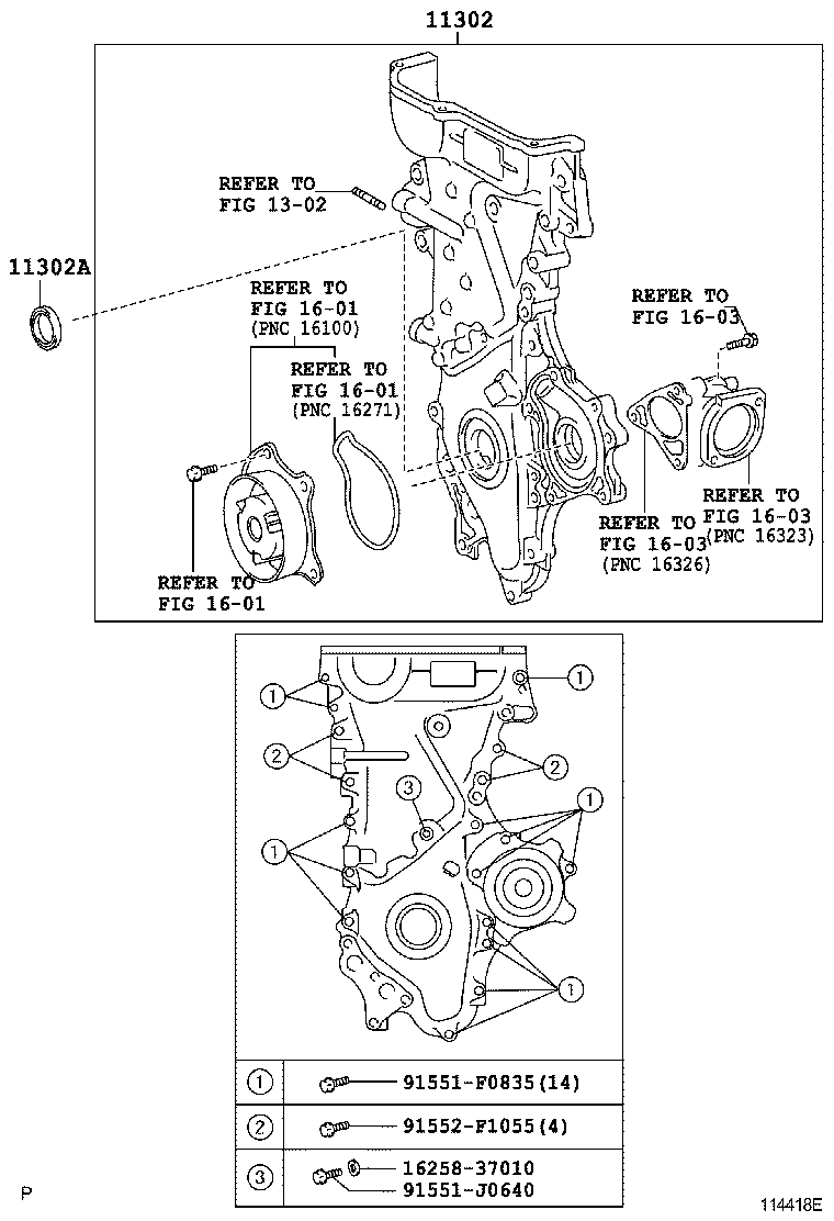 TOYOTA 90311-38089 - Bague d'étanchéité, arbre à cames cwaw.fr