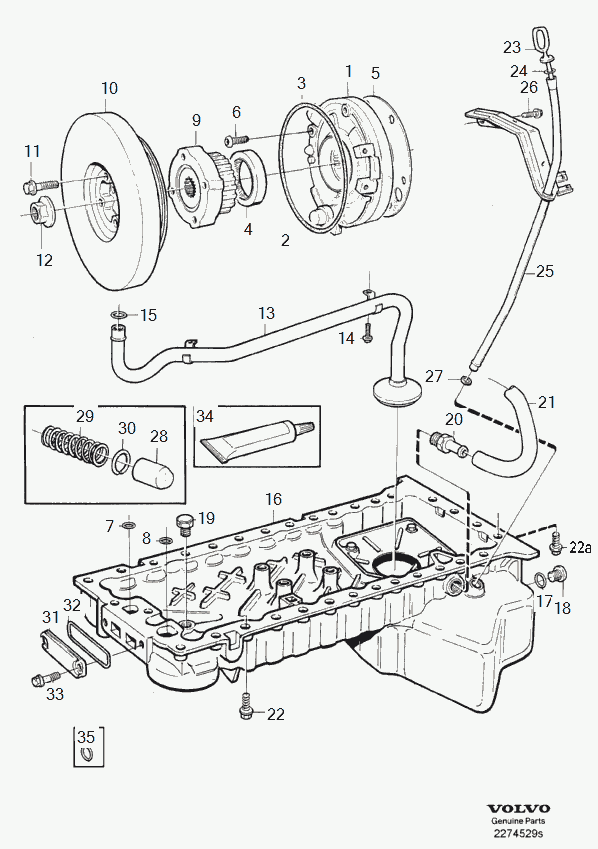 Volvo 8642559 - Joint d'étanchéité, collecteur d'admission cwaw.fr