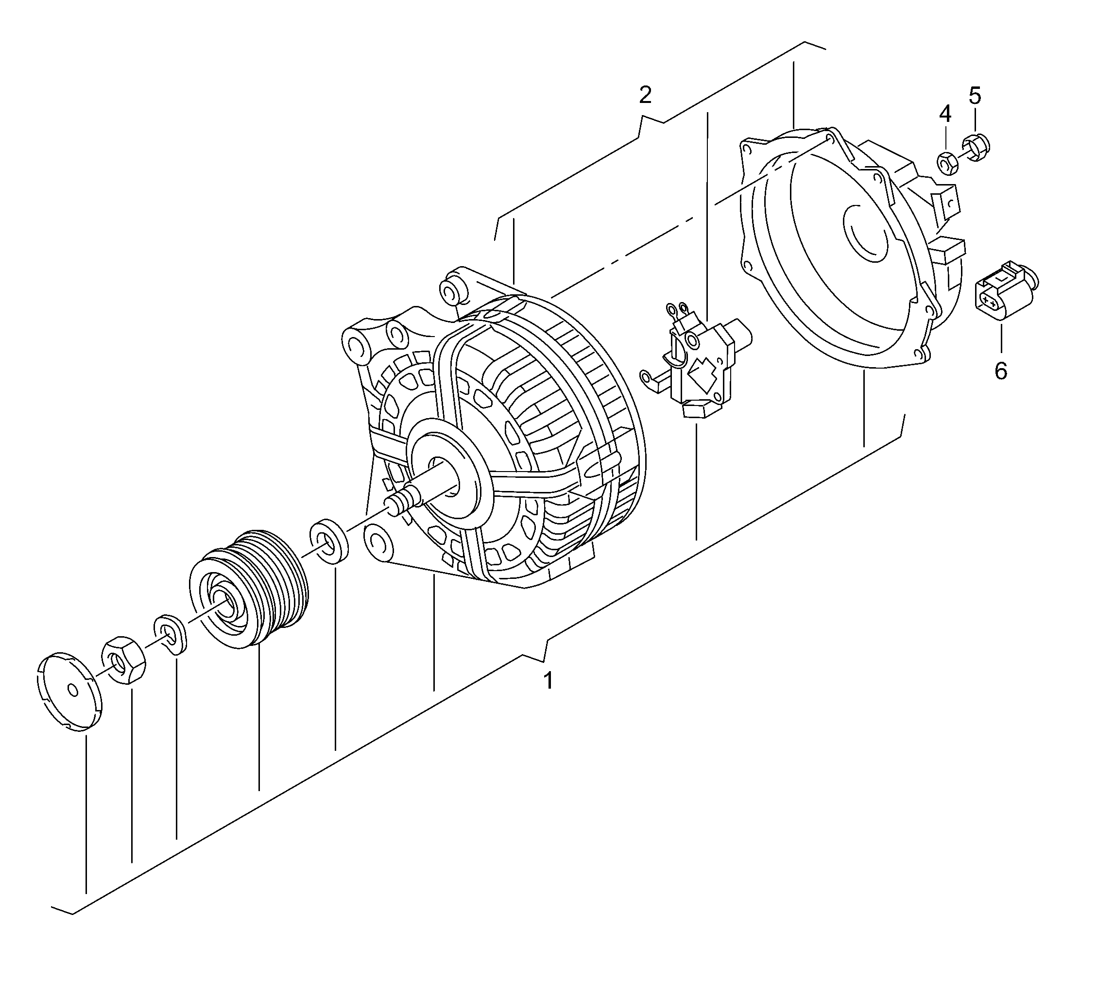 AUDI 04E 903 023 S - Poulie, alternateur cwaw.fr