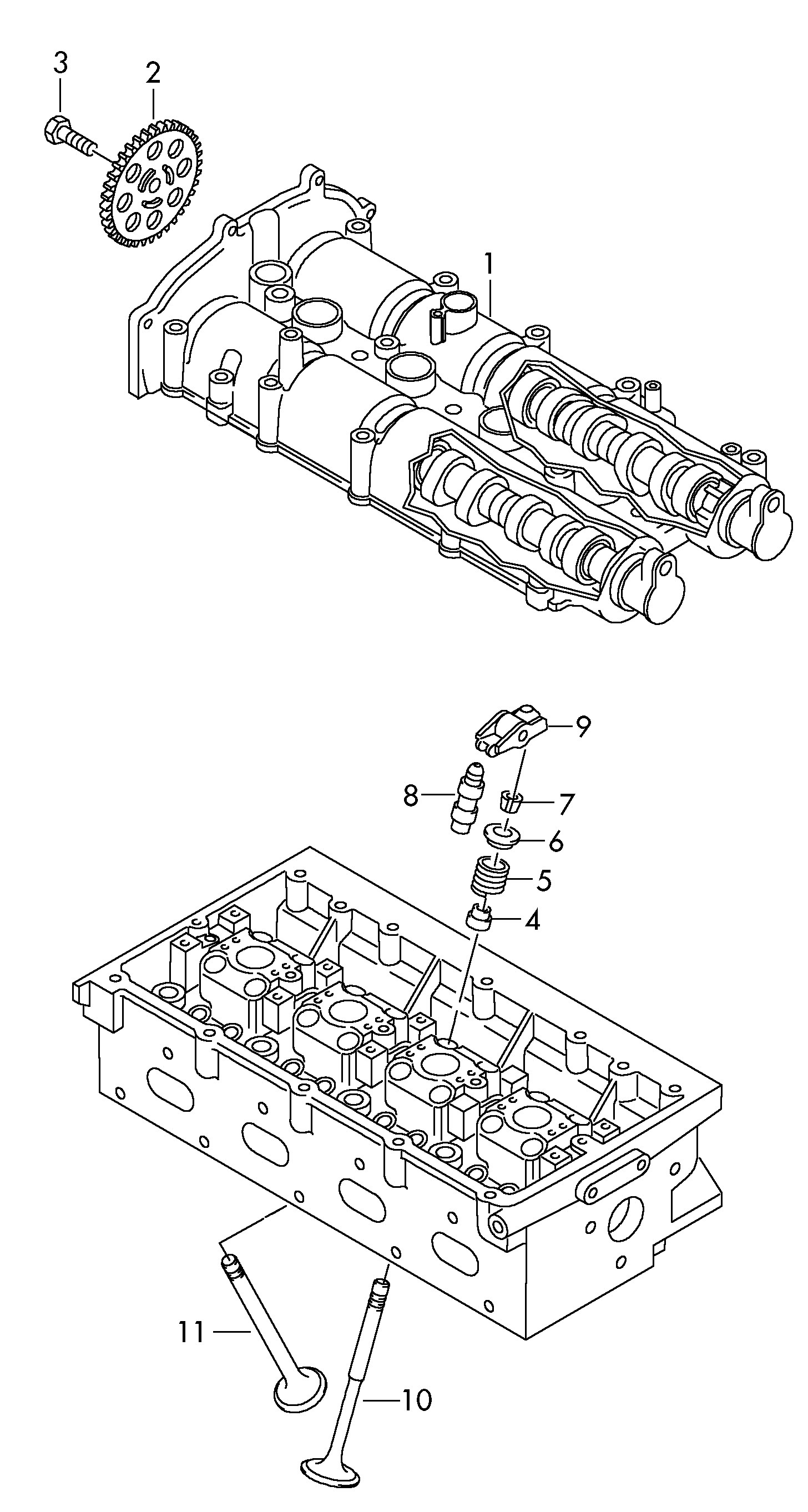 Seat 03C109571F - Kit de distribution par chaîne cwaw.fr