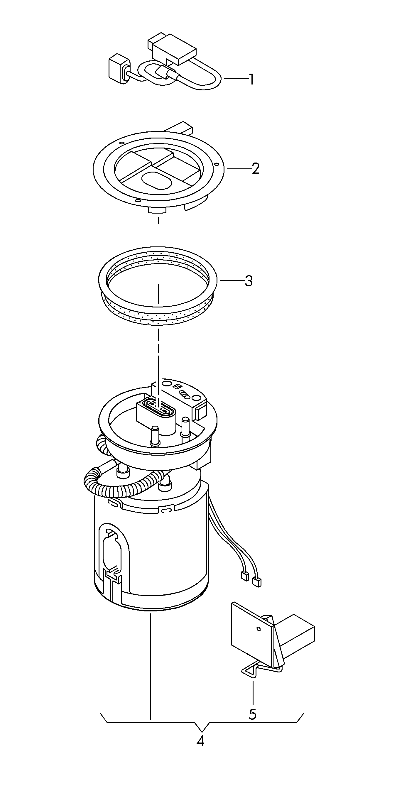 VAG 1K0919051DA - Module d'alimentation en carburant cwaw.fr